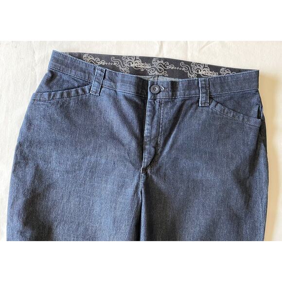 Lee Women's Straight Leg Jeans - Dark Blue - Picture 3 of 7